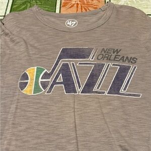 '47 Brand Men’s New Orleans Jazz Shirt XL Extra Large NBA Pete Maravich RARE